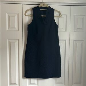 Tommy Hilfiger Navy Sleeveless Sheath Dress